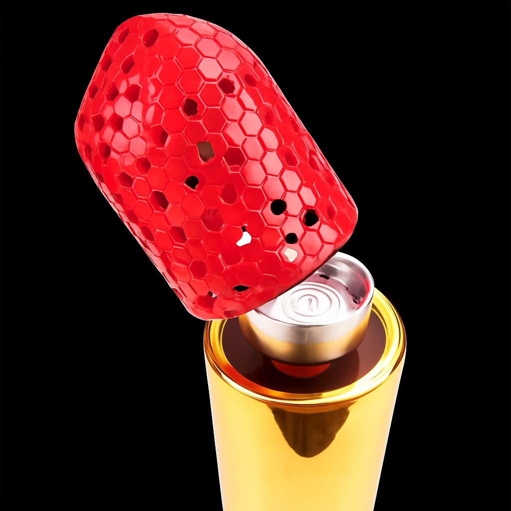 Narghilea „Lipstick Gold” — stil modern, experiență autentică - imagine 3