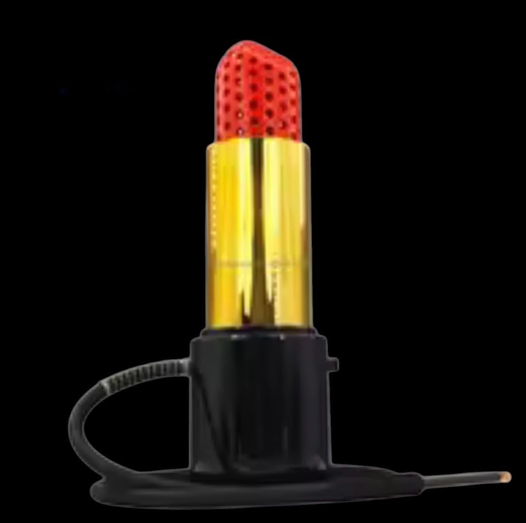 Narghilea „Lipstick Gold” — stil modern, experiență autentică - imagine 4