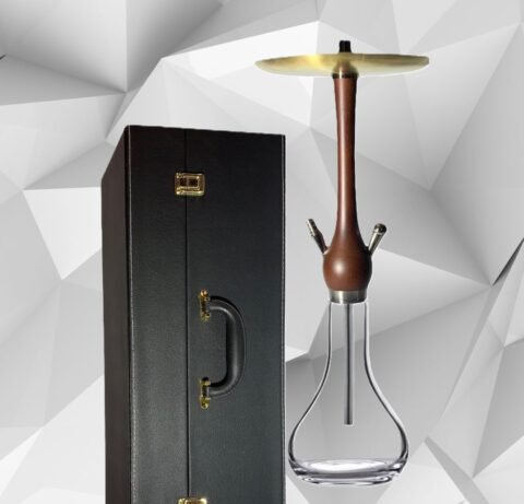 Narghilea ELK14-10 — Egyptian Luxury Hookah, Rosewood Edition (cu geantă)
