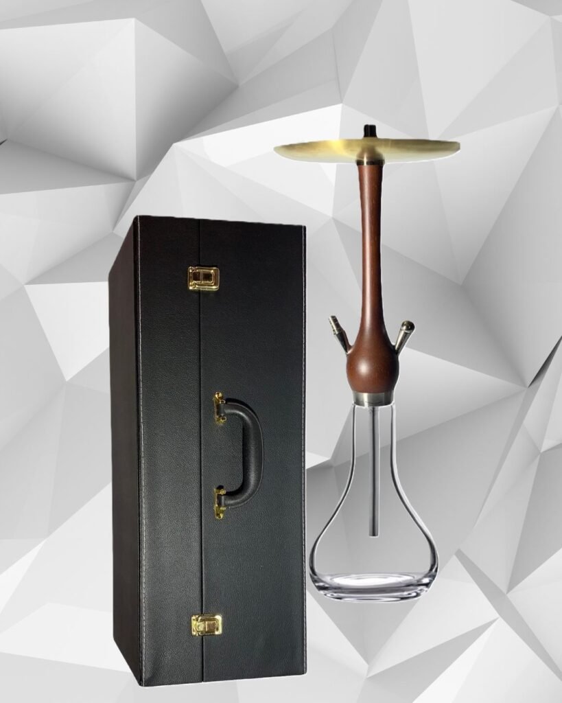 Narghilea ELK14-10 — Egyptian Luxury Hookah, Rosewood Edition (cu geantă)