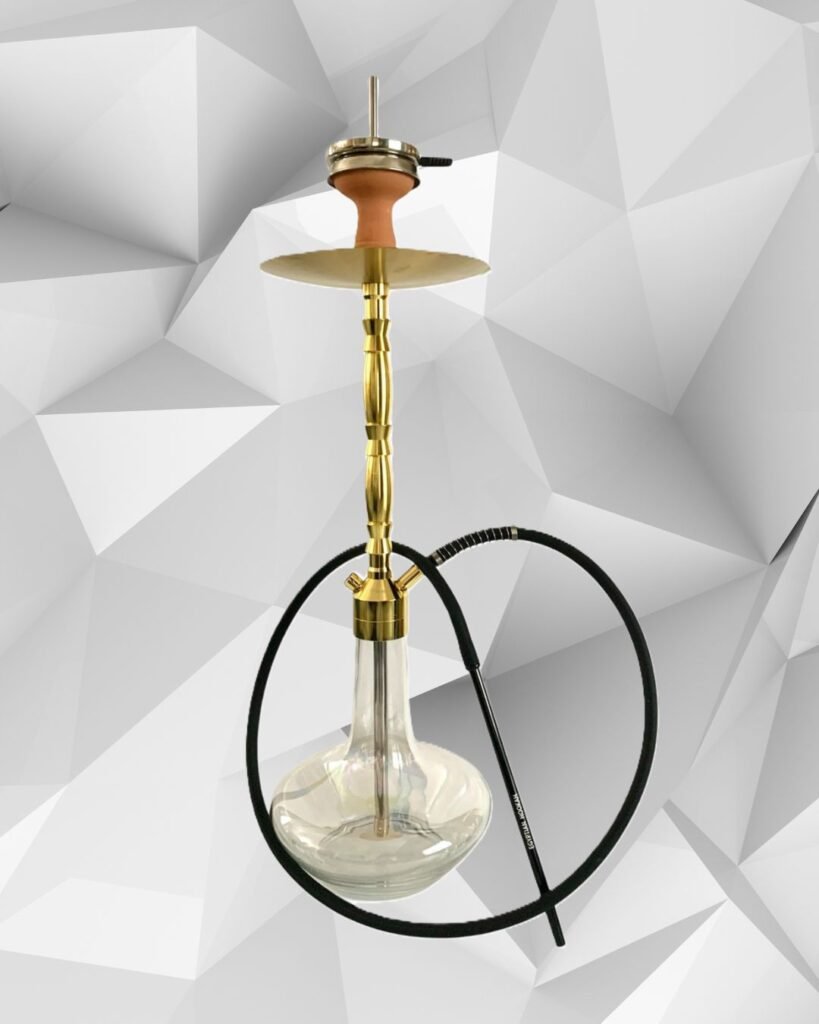 Luxury Hookah 211-5 Gold cu Sită — Rafinament Aurit