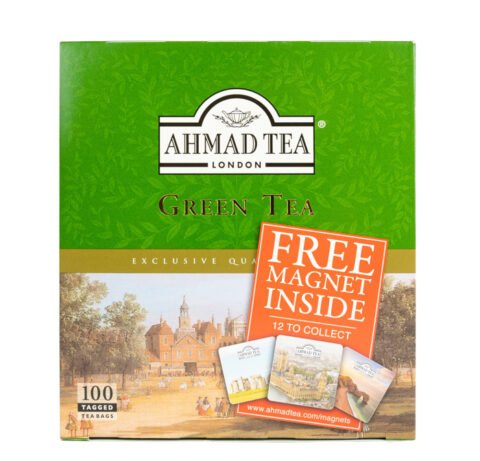 Ahmad Tea, Ceai Verde, Ceai, Sri Lanka, 100x2g