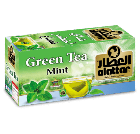 Al Attar, Ceai verde cu mentă, Iordania, 20x1.6g