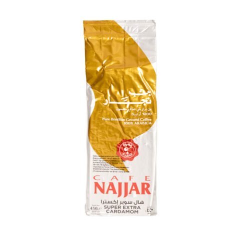 Najjar, Cafea, Classic, Super Extra cu Cardamom, Liban, 450g