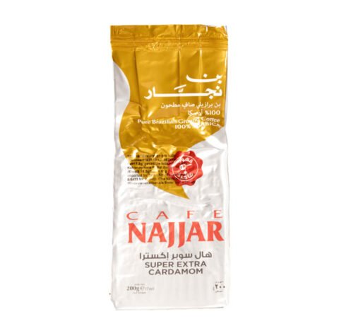 Najjar, Cafea, Classic, Super Extra cu Cardamom, Liban,200g
